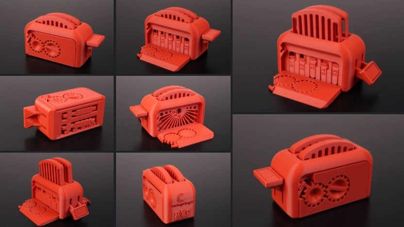 Образцы изделий 3D принтера Creality Sermoon D1